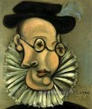 Porträt de Jaime Sabartes en Groß d Espagne 1939 kubistisch